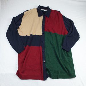 Karen Lessly Womens 3XL Vintage Acrylic Button-ups